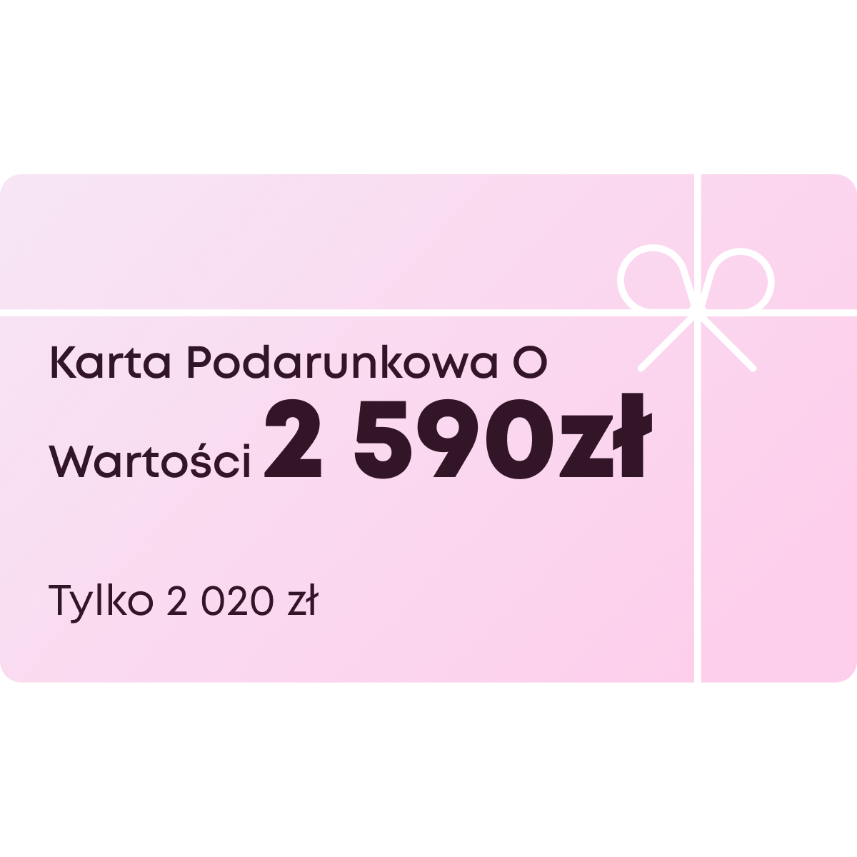 Giftcard (2590PLN)