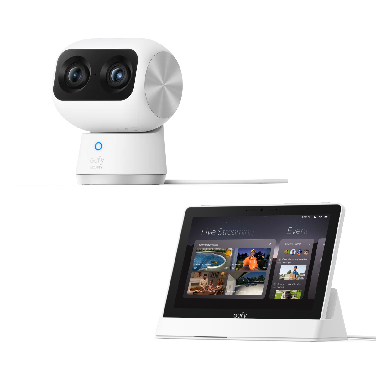 Indoor Cam S350+ eufy Smart Display E10