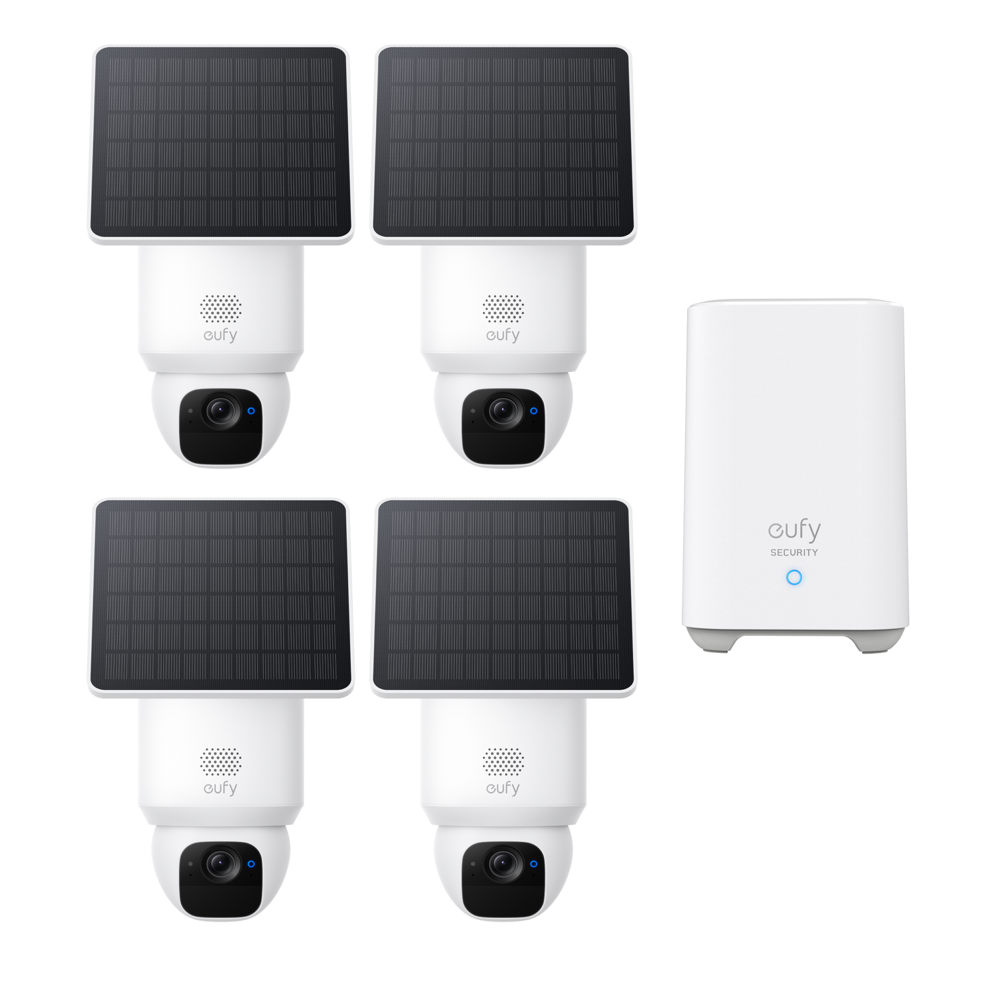 eufy SoloCam E30(4-Cam Pack)+ Homebase™ 2
