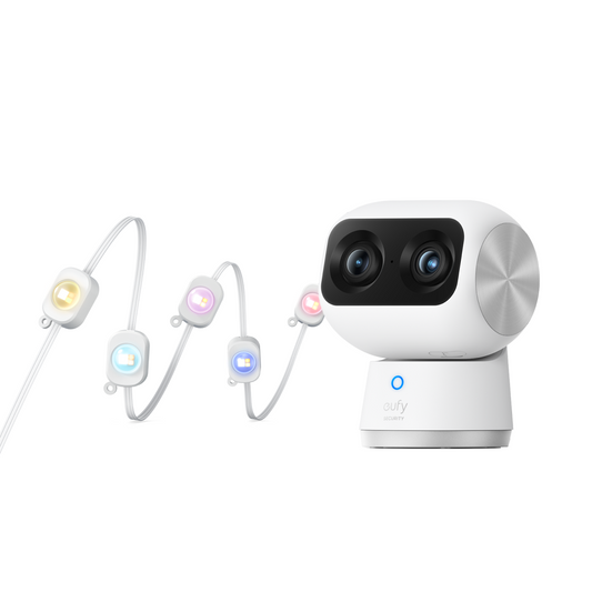 eufy Permanent Outdoor Lights E22 + Indoor Cam S350