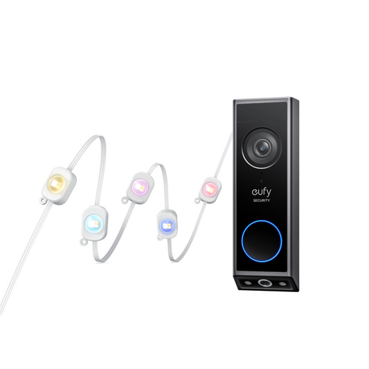 eufy Permanent Outdoor Lights E22 + Video Doorbell E340