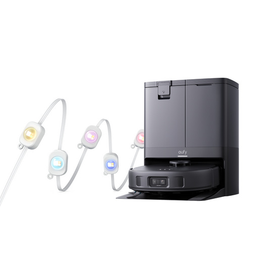 eufy Permanent Outdoor Lights E22 + eufy X10 Pro Omni Black